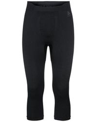 Odlo - Driekwarts Broek Performance Warm Eco - Lyst