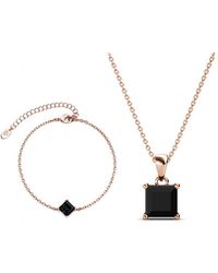 Myc Paris - Einfaches Quadratisches Handschellen-Set - Lyst