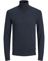 Jack & Jones - Jjeemil Knit Roll Neck Noos - Lyst