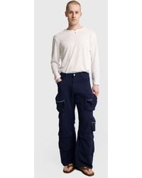 Giesto - Mid-Waist Wide-Leg Knit Pants - Lyst