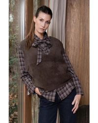 Maicazz - Volterra Fa26.20.515 Blouse Check - Lyst