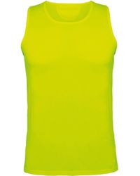 Roly - André Tanktop (Fluorescerend Geel) - Lyst