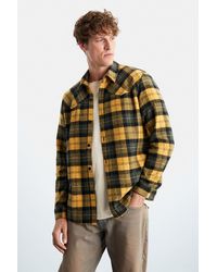 Grimelange - Relaxed Plaid Long Sleeve Shirt - Lyst