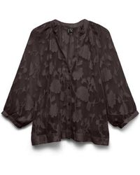 Vero Moda - Vmthursday 3/4 V-Hals Blouse - Lyst