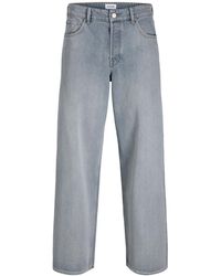 Jack & Jones - Jack And Jones Herenjeans Dave Classic 244 Met Wijde Pijpen (Blauwe Denim) - Lyst