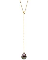 Ateliers Saint Germain - Necklace Lasso- Real Cultured Pearl Pear 8-9 Mm - Lyst
