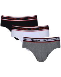 Reebok - Chase Slip (Pak Van 3) (Zwart/Wit/Grijs Marl) - Lyst