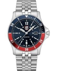 Luminox - Gray Stainless Steel Sport Watch - Lyst