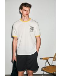 Grimelange - Printed Crew Neck T-Shirt - Lyst