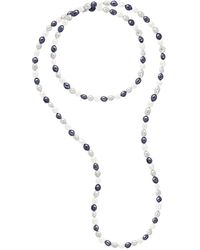 Ateliers Saint Germain - Long Necklace Opera Of Real Cultured Freshwater Pearls Baroque 8-9 Mm - Lyst