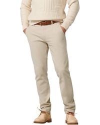 Meyer - Chino Katoenen Broek Bonn Wit - Lyst