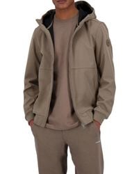 Airforce - Rix Softshell Jacket Walnut - Lyst