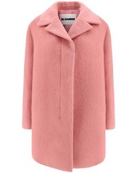 Jil Sander - Wool Kaban Coat - Lyst