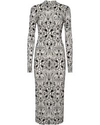 Philipp Plein - Tulle Open Back Dress Gothic Plein - Lyst