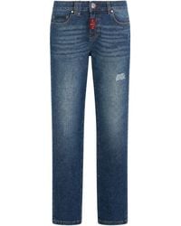 Philipp Plein - Straight Supreme Fit Jeans Basic - Lyst