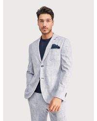 BLUE INDUSTRY - Het Gemêleerde Jersey Colbert - Lyst