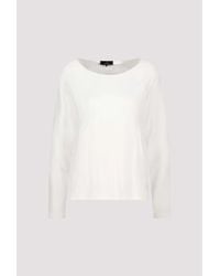 Monari - Basic Long-Sleeve Shirt 810029 102 Off - Lyst