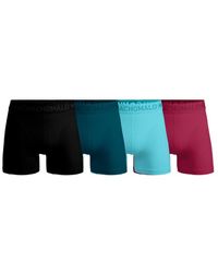 MUCHACHOMALO - 4-Pack Boxer Shorts Solid - Lyst