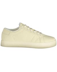 Calvin Klein - Weier polyester sneaker - Lyst