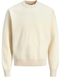 Jack & Jones - Jack And Jones Crew Neck Regular Trui Met Lange Mouwen (Zeezout) - Lyst