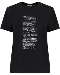 Moncler - Genius X Willow Smith Alone Logo T-Shirt - Lyst