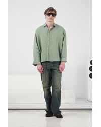 Giesto - Casual Striped Long Sleeve Button-Up Shirt - Lyst