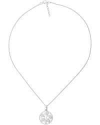 Orphelia - 'Oceane' 925 Sterling Chain With Pendant - Lyst