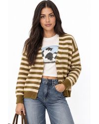 MixRay - Cotton Blend Cardigan - Lyst