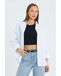 MixRay - Long Sleeve Cotton Shirt - Lyst