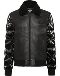 Philipp Plein - Leren Jas - Lyst
