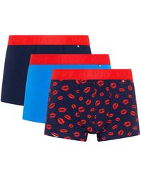 Happy Socks - Boxers 3-Pack Boxershorts - Lyst
