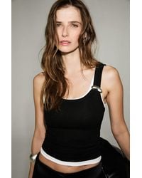 Grimelange - Fitted U-Neck Cami Tank Top - Lyst