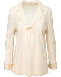 Yohji Yamamoto - Zijde Blouse - Lyst