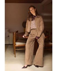 Nukus - Nkf13146 60 Daisey Jacket Taupe - Lyst