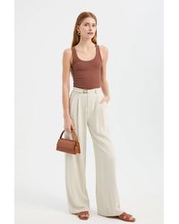 Hiccup - Effen Rundhals Basis Camisole Top - Lyst