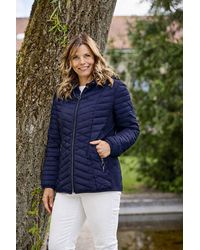 Danwear - Katja Marineblauw Jas - Lyst
