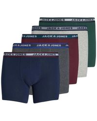 Jack & Jones - Plus Size Boxershorts Jacoliver 5-Pack - Lyst
