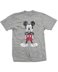 Disney - Adult Mickey Mouse Pose Cotton T-Shirt - Lyst
