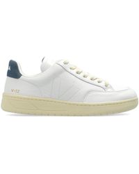 Veja - Schoenen ,Wit ,Leer Sportschoenen V-12 Stitch O.T. Leer - Lyst