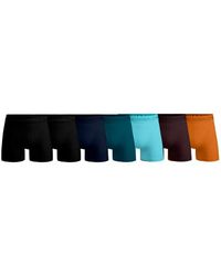 MUCHACHOMALO - 7-Pack Boxer Shorts Solid - Lyst