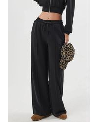 Busem - Elastische Taille Rechte Broek - Lyst