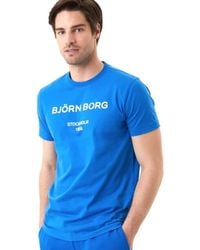 Björn Borg - Björn Borg Borg Logo Tee - Lyst