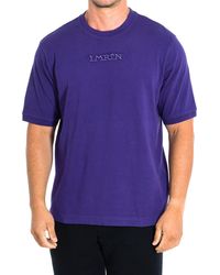La Martina - Short Sleeve T-Shirt Tmr008-Js303 - Lyst