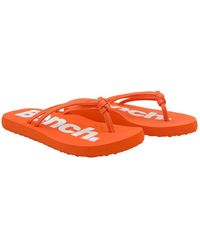 Bench - Invisia Sun Kissed Coral Flip Flops - Lyst