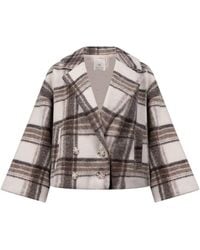Nukus - Nkf13095 389 Danique Jacket Offwhite/Taupe - Lyst