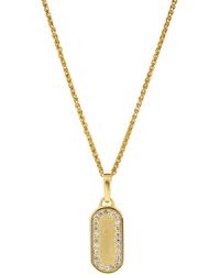 Orphelia - 'Malaga' 925 Sterling Pendant With Chain - Lyst