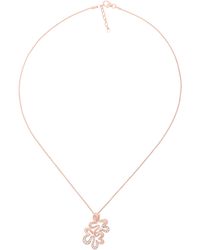 Orphelia - 'Malenia' 925 Sterling Chain With Pendant - Lyst