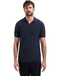 No Excess - Pullover Short Sleeve V-Polo Slub Night - Lyst
