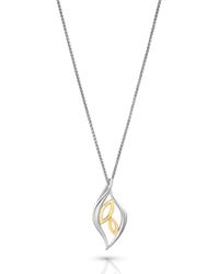 Orphelia - 'Charlotte' 925 Sterling Chain With Pendant - Lyst