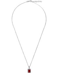 Orphelia - 'Enora' 925 Sterling Chain With Pendant - Lyst